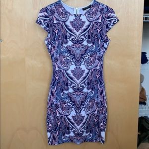 Paisley Bodycon Dress
